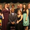 Greater Worcester Opera Summer Concert Series - Opera Gala, August 10th, 2011
L to R: Richard Monroe, Olga Rogach, Karen Amlaw, Sean O’Donnell, Lisa Woods, Jonathan Wright, Thomas Weber, Elaine Crane, Christine Petkus, Rick Kimball; Seated:  Thaddeus Bell, Mauri Tetreault  
