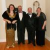 Longwood Opera at New Year's Neeham 2013 - December 31st, 2012 (L to R: Mezzo-soprano Guliana Norkunas, Music director/pianist Jeffrey Brody, Baritone Gary Thies & Soprano Karen Amlaw).